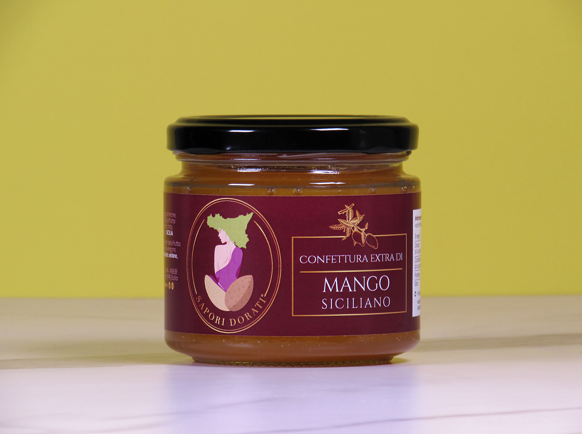 Confettura extra di mango siciliano
