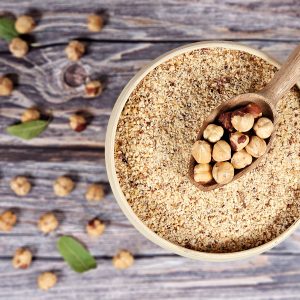 Farina di nocciole tostate italiane