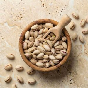 Pistacchi in guscio naturali mediterranei