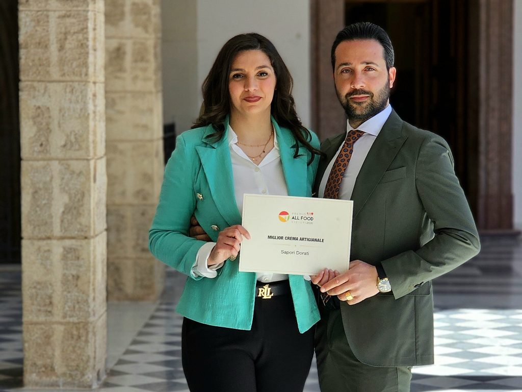 Sapori Dorati premiata come Miglior crema artigianale da All Food Sicily 2026